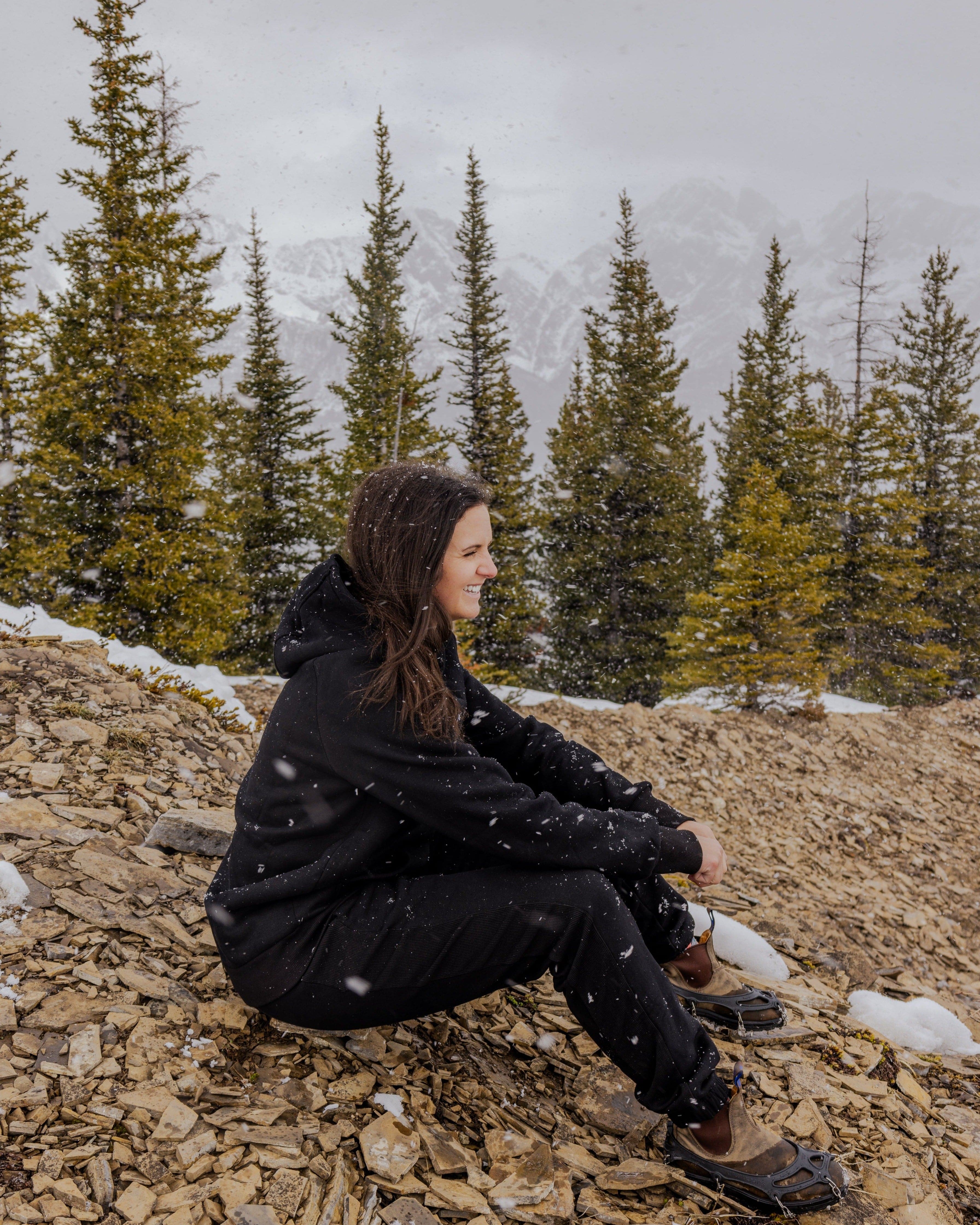 Nexarina Hoodie MIDNIGHT BLACK HOODIE