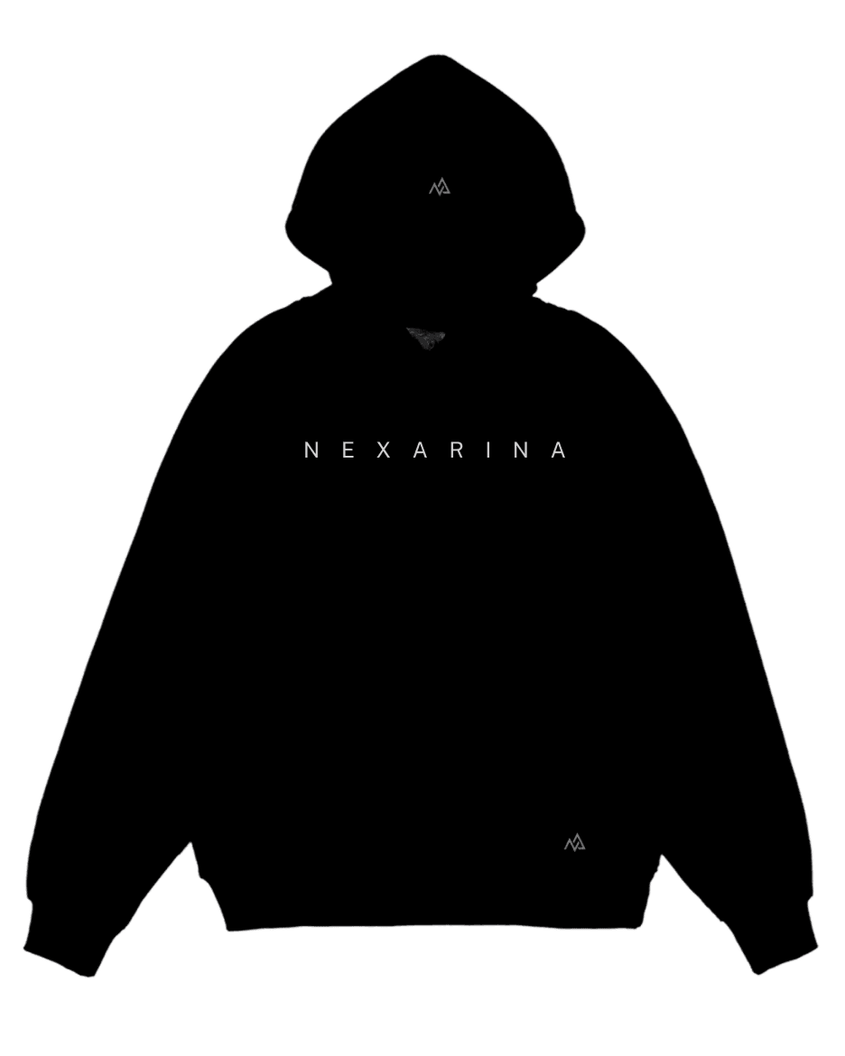 Nexarina Hoodie XS / Short / Midnight Black EVERLY HOODIE