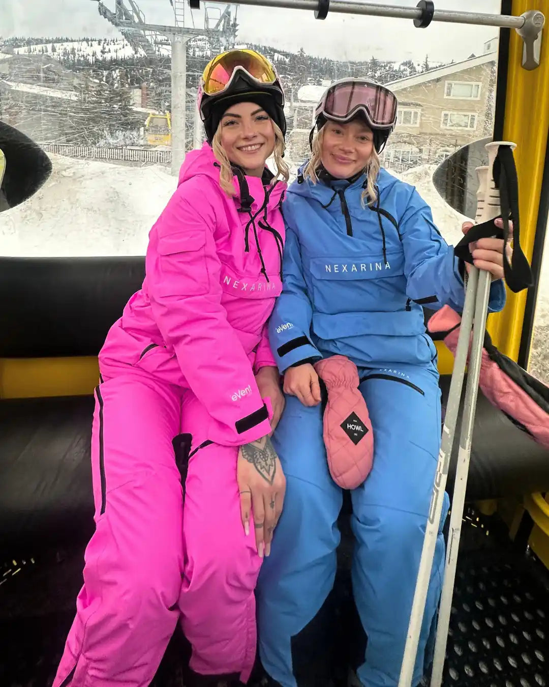 Electric Pink outerwear on real women