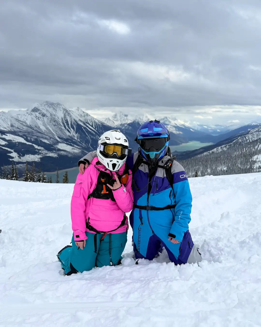 Electric Pink outerwear on real women