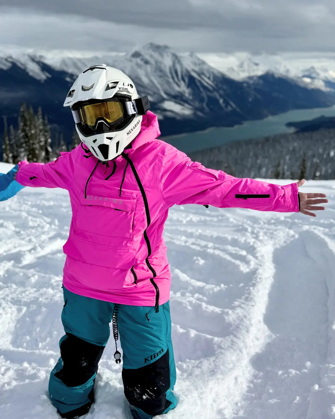 Electric Pink outerwear on real women