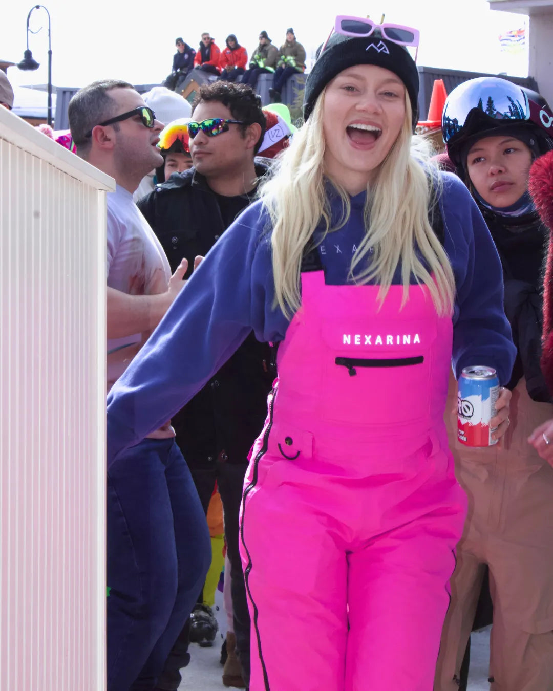 Electric Pink outerwear on real women