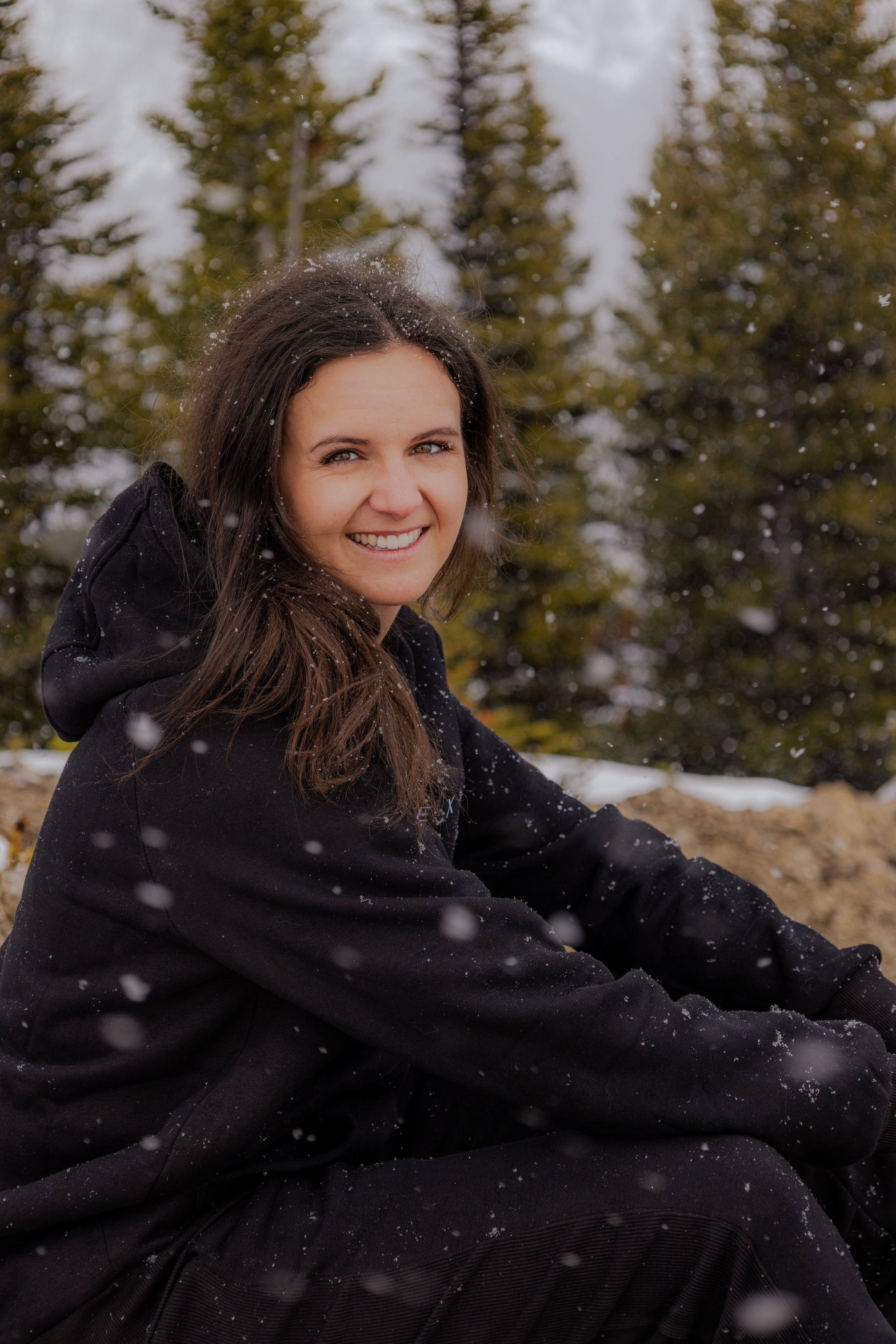 Nexarina Hoodie MIDNIGHT BLACK HOODIE