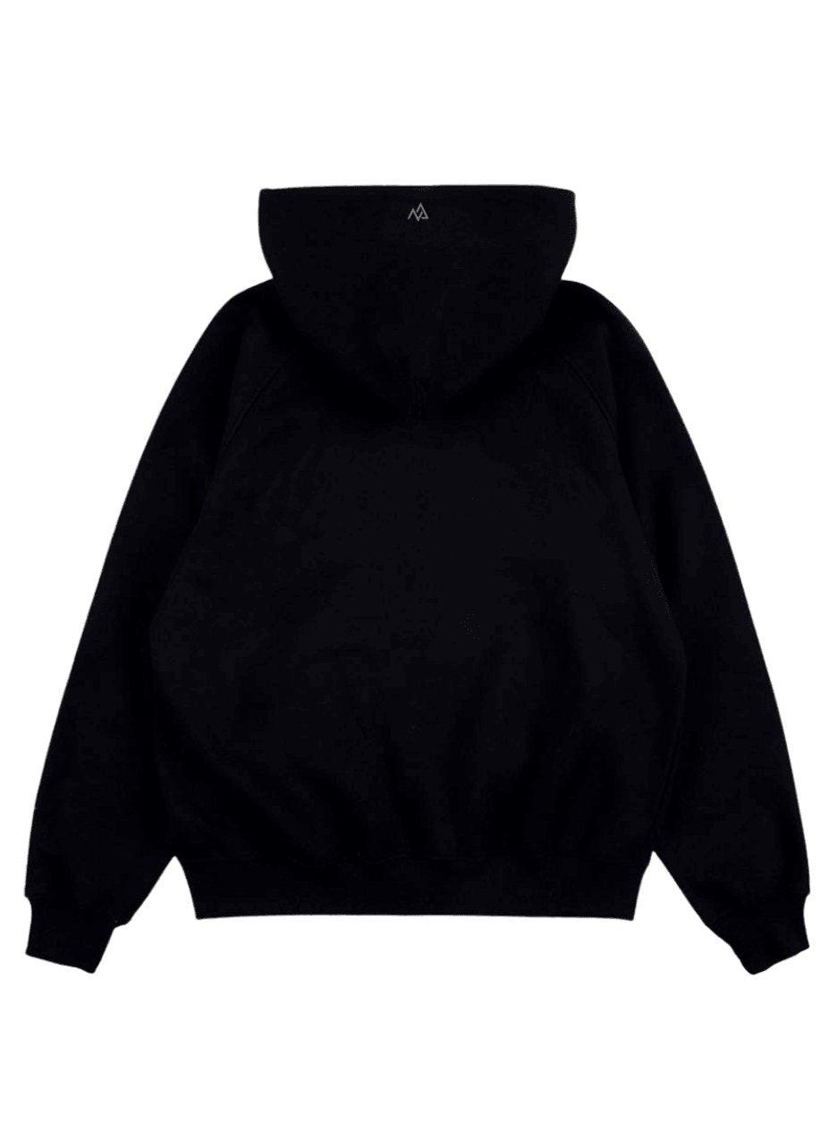 MIDNIGHT BLACK HOODIE