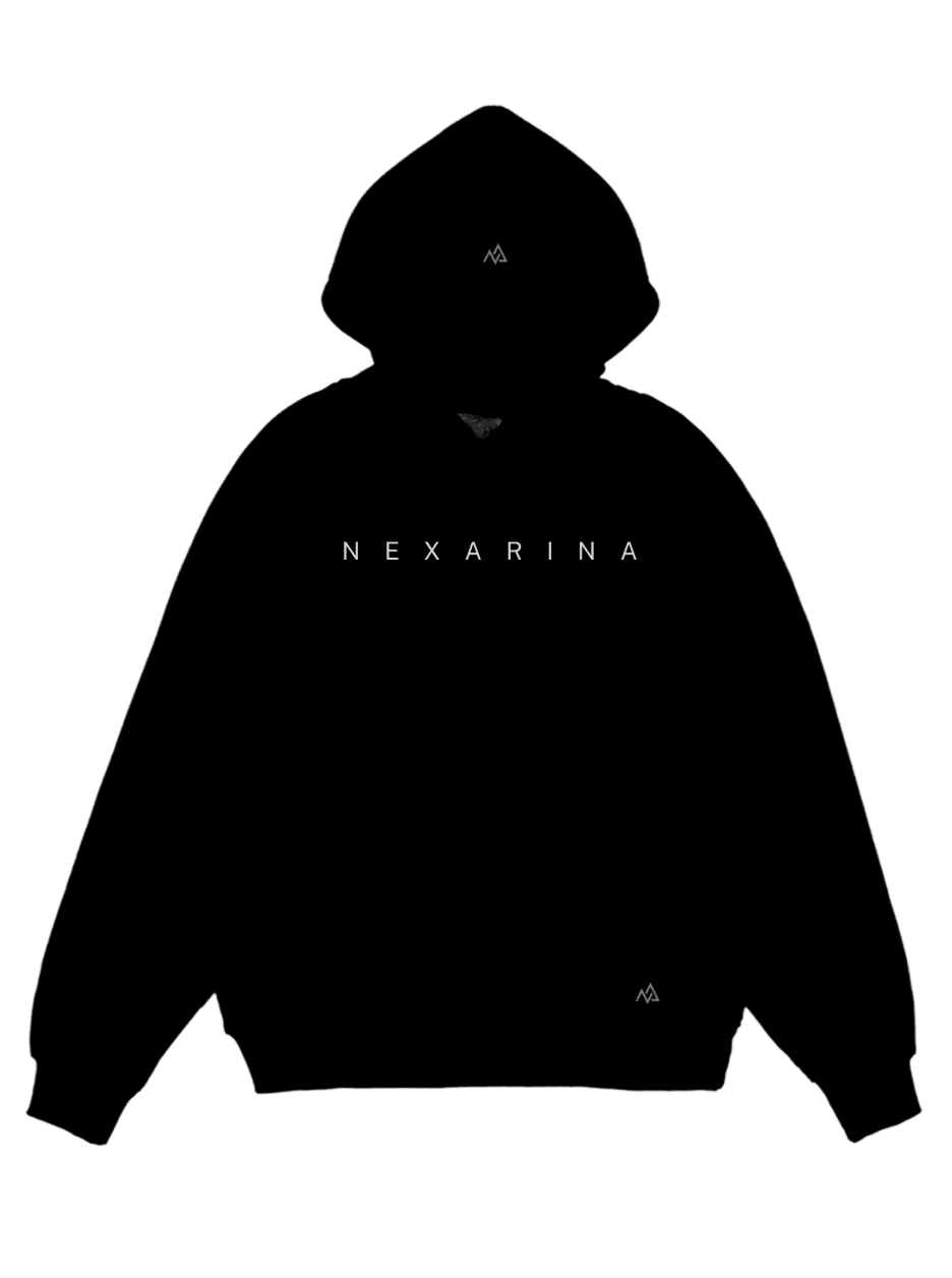 Nexarina Hoodie XS / Short / Midnight Black EVERLY HOODIE